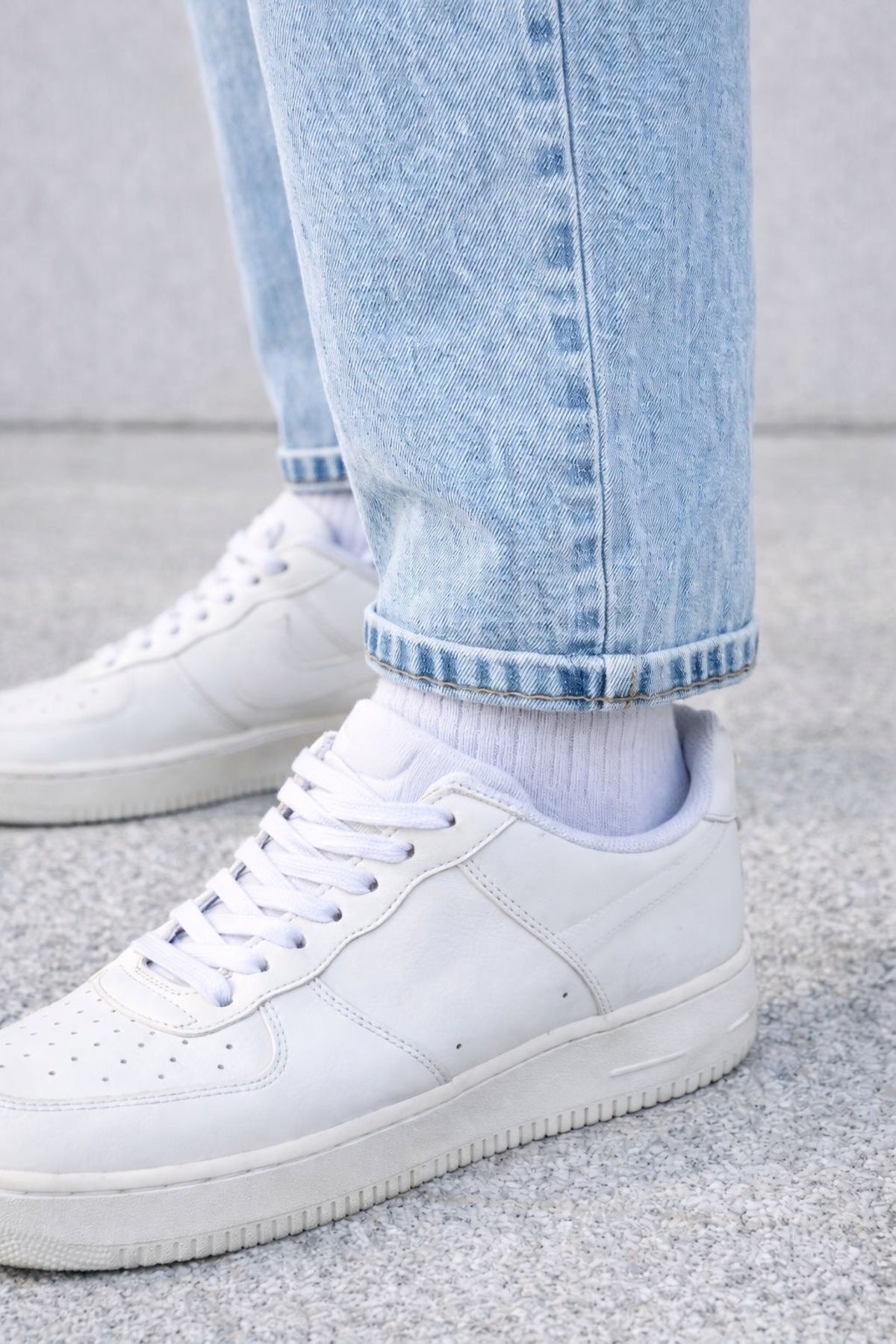 Erkek Rahat Kalıp Jean Pantolon Günlük Modern Kesim Denim Kot Pantolon