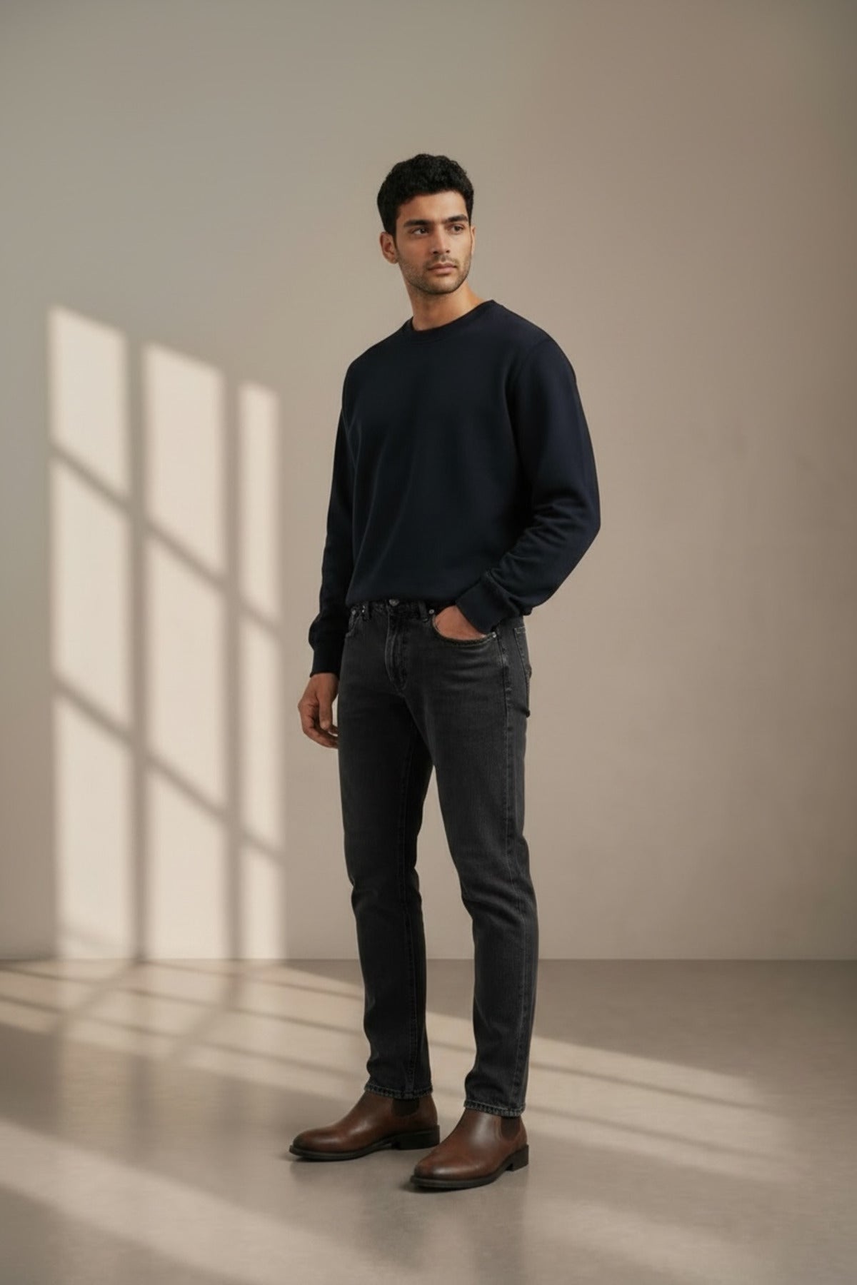 Premium Esnek Kumaş Regular Fit Erkek Jean Konforlu Şıklık