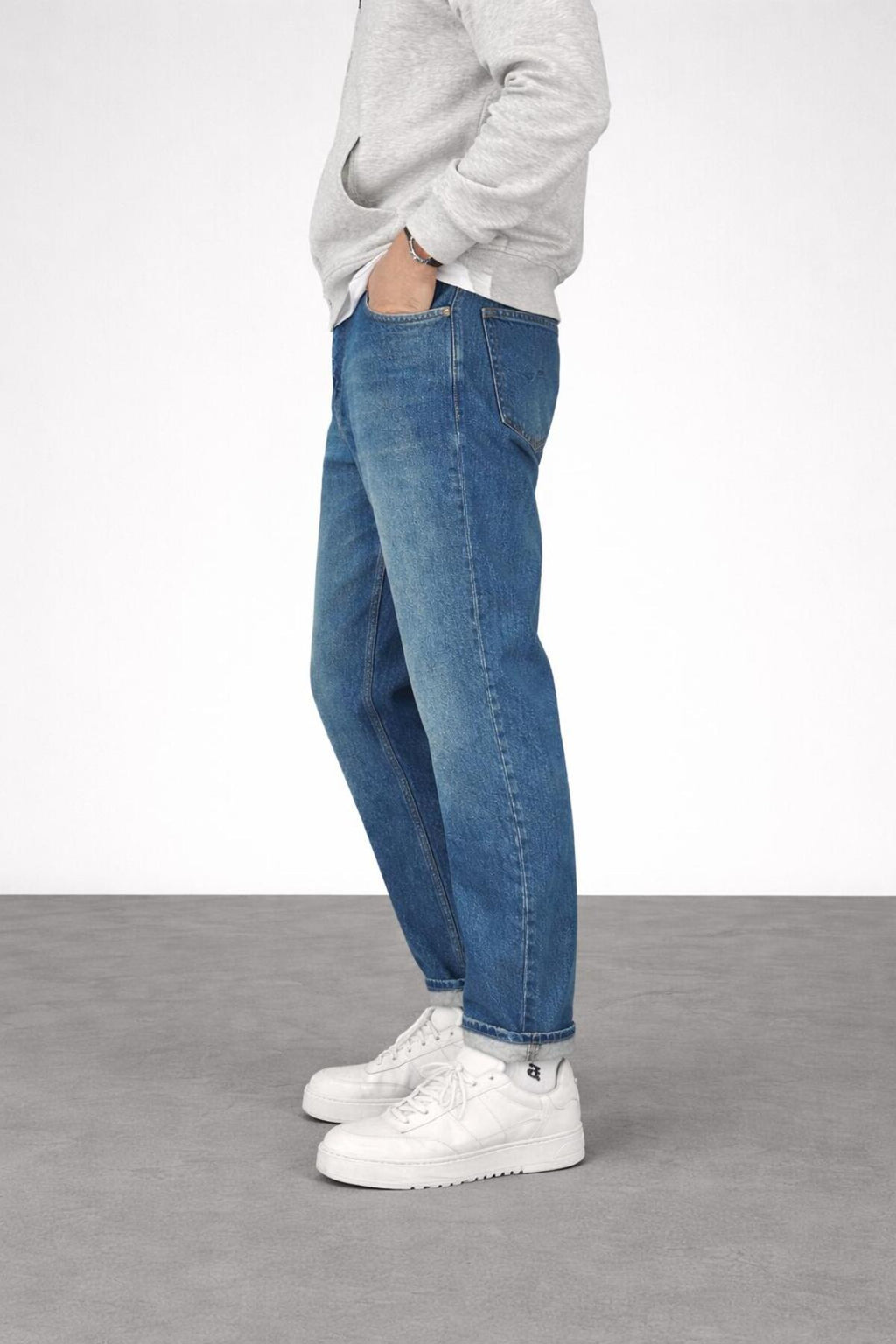 Erkek Rahat Kalıp Boyfriend Kot Pantolon