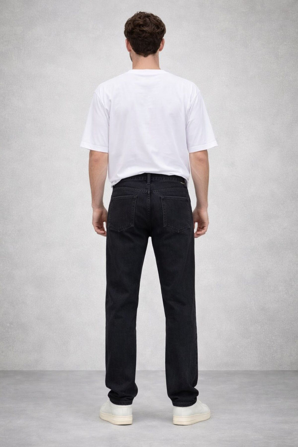 Erkek Bol Rahat Kalıp Denim Pantolon