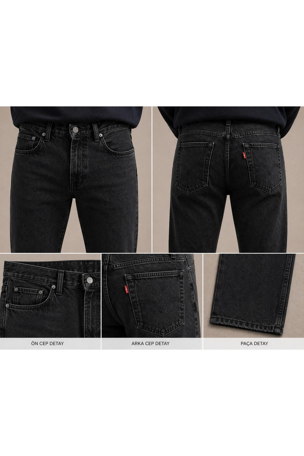 Erkek Regular Fit Standart Kesim Jean Pantolon