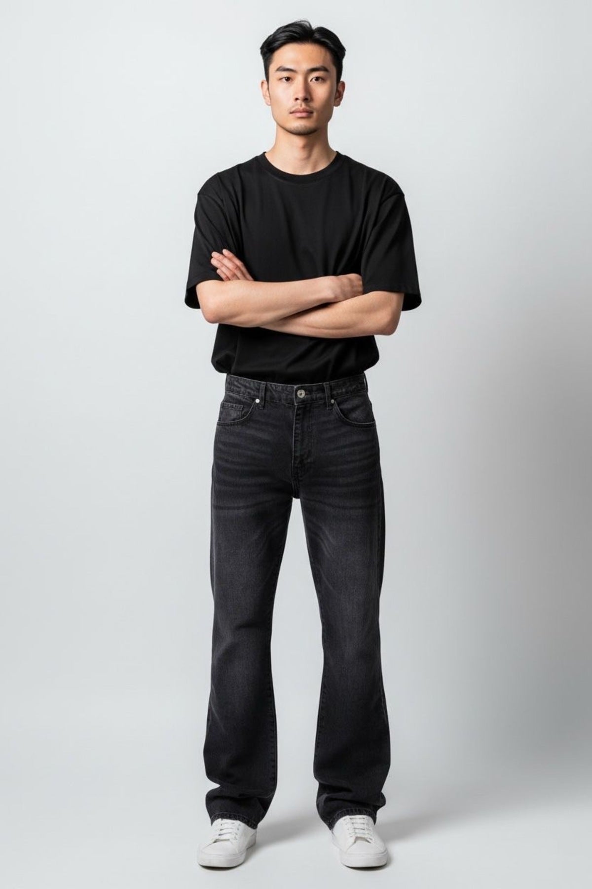 Erkek Yeni Sezon Baggy Kot Pantolon