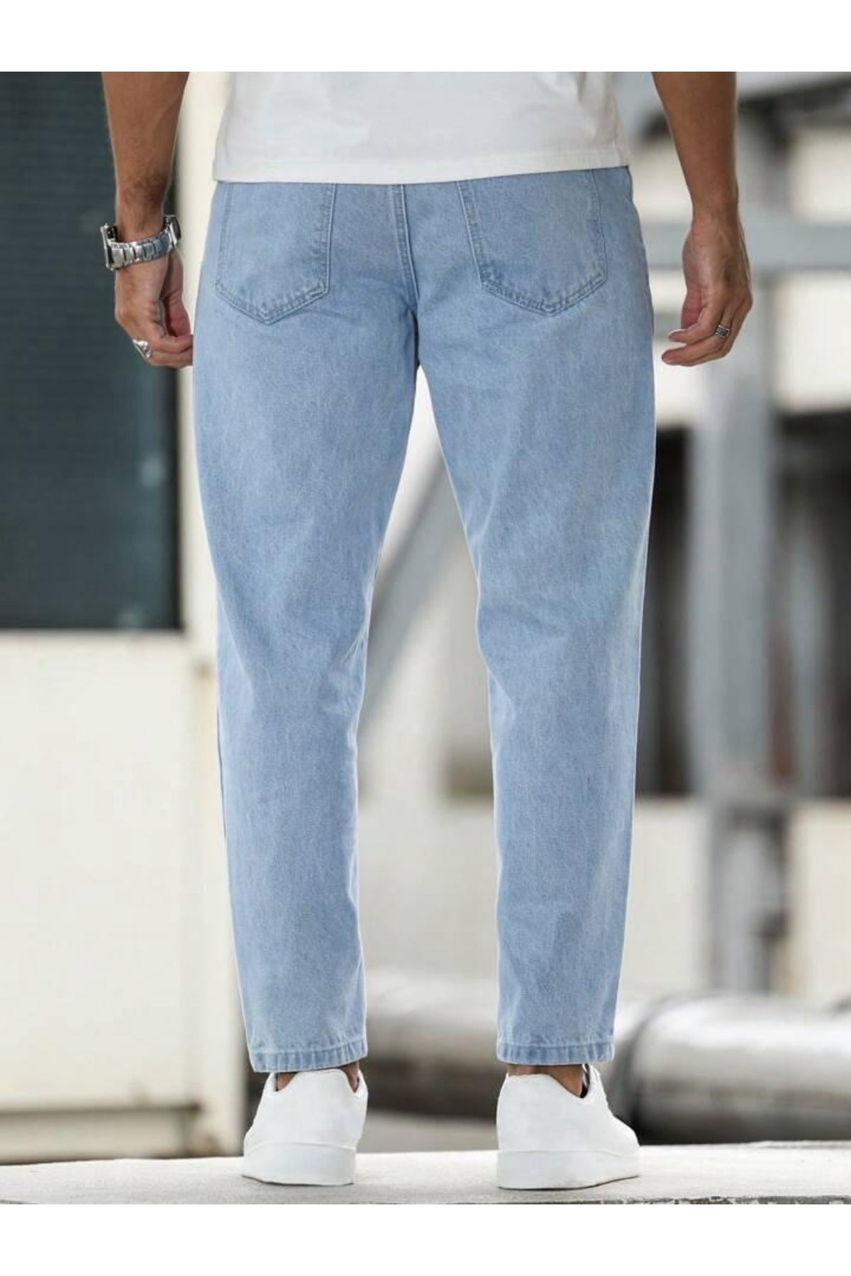 Erkek Premium Relaxed Fit Boyfriend Kalıp Jean Kot Pantolon
