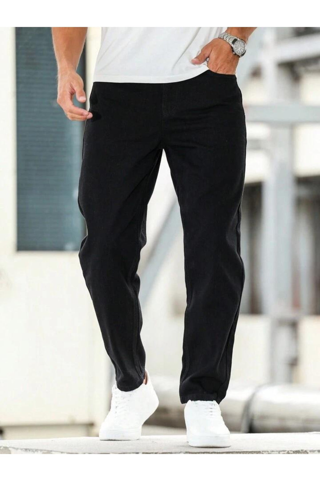 Erkek Premium Relaxed Fit Boyfriend Kalıp Jean Kot Pantolon