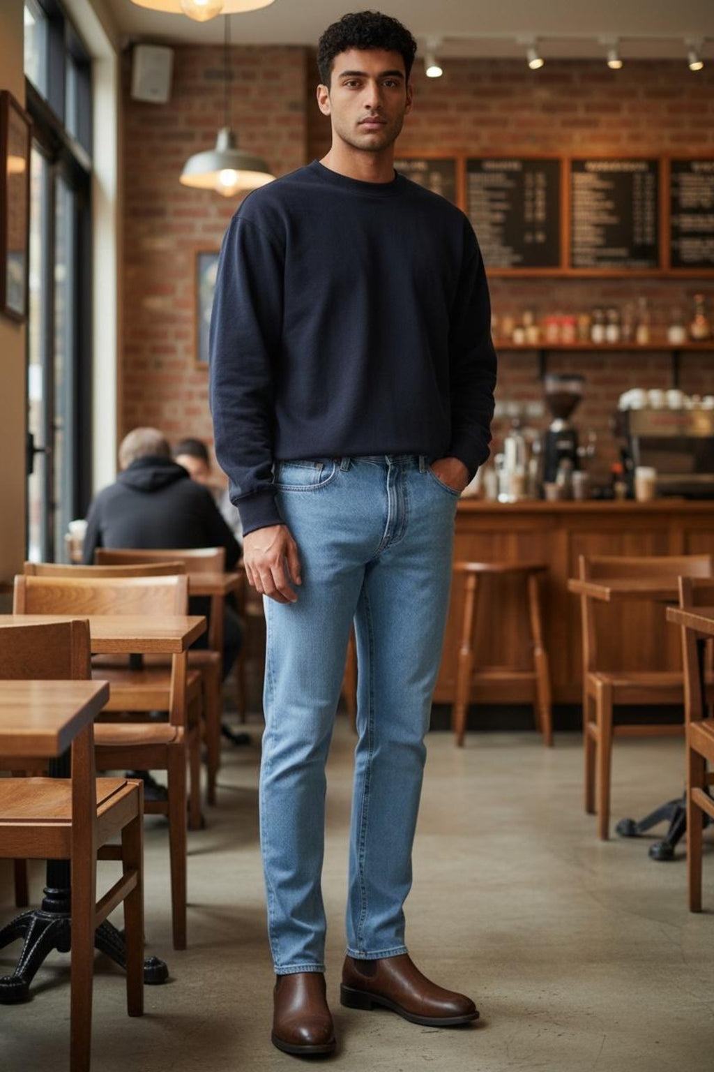 Erkek Regular Fit Standart Kesim Jean Pantolon