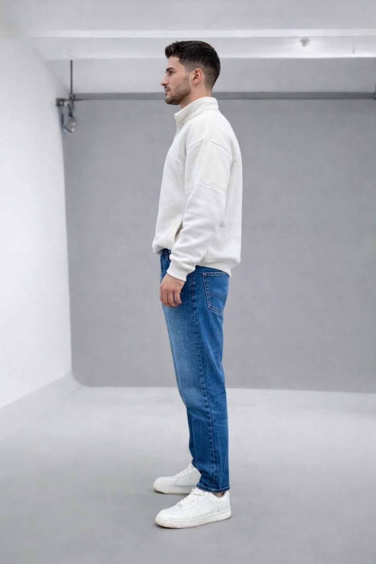 Erkek Boyfriend Kalıp Kot Pantolon bfr