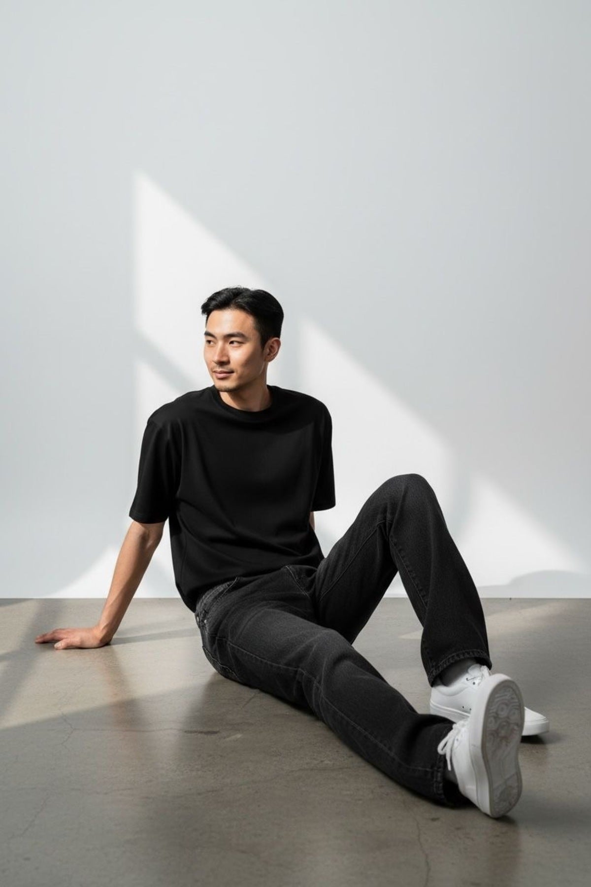 Erkek Yeni Sezon Baggy Kot Pantolon