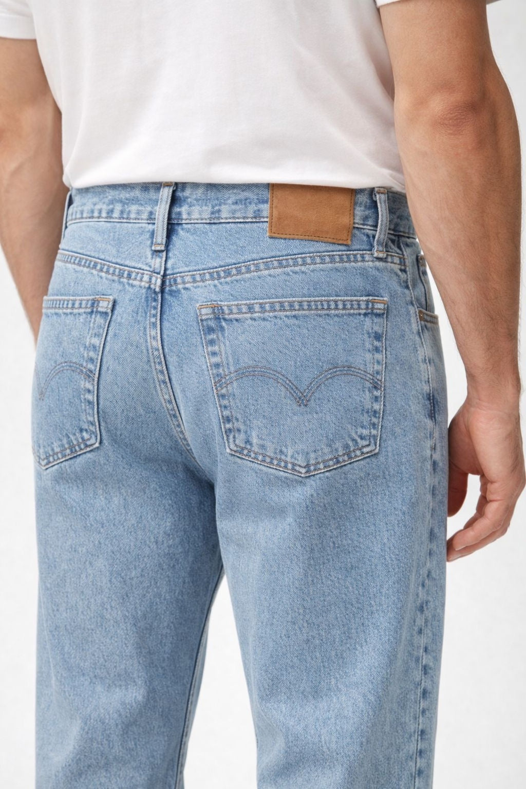 Erkek Premium Denim Relaxed Fit Klasik Kesim Jean Pantolon