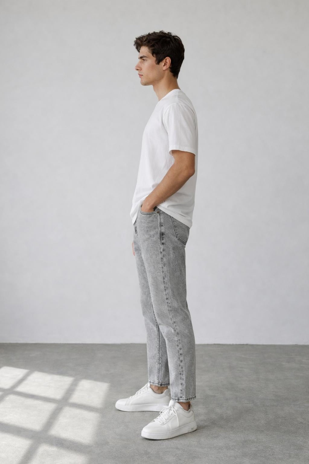 Erkek Premium Relaxed Fit Boyfriend Kalıp Jean Kot Pantolon