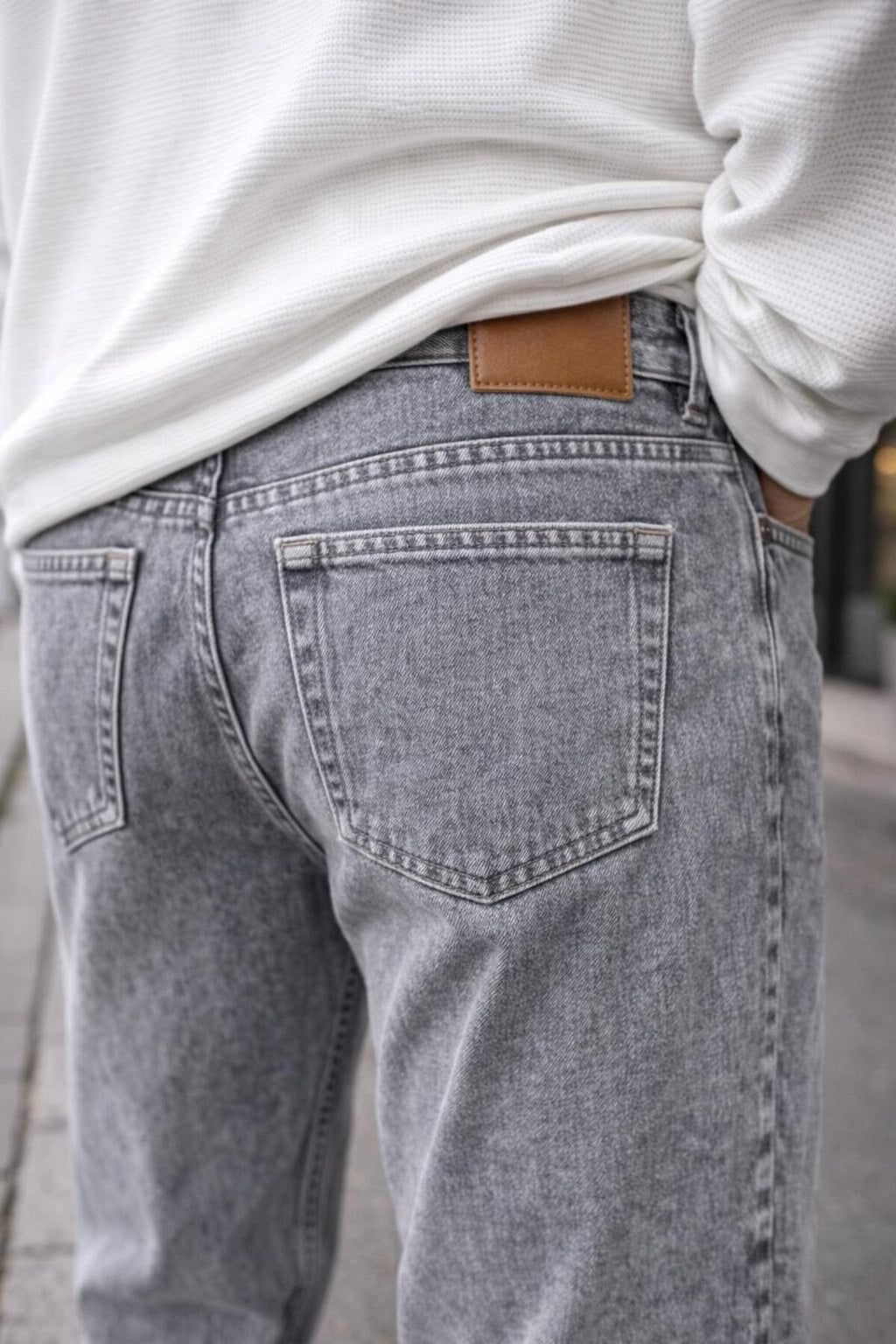 Erkek Rahat Kalıp Boyfriend Kot Pantolon