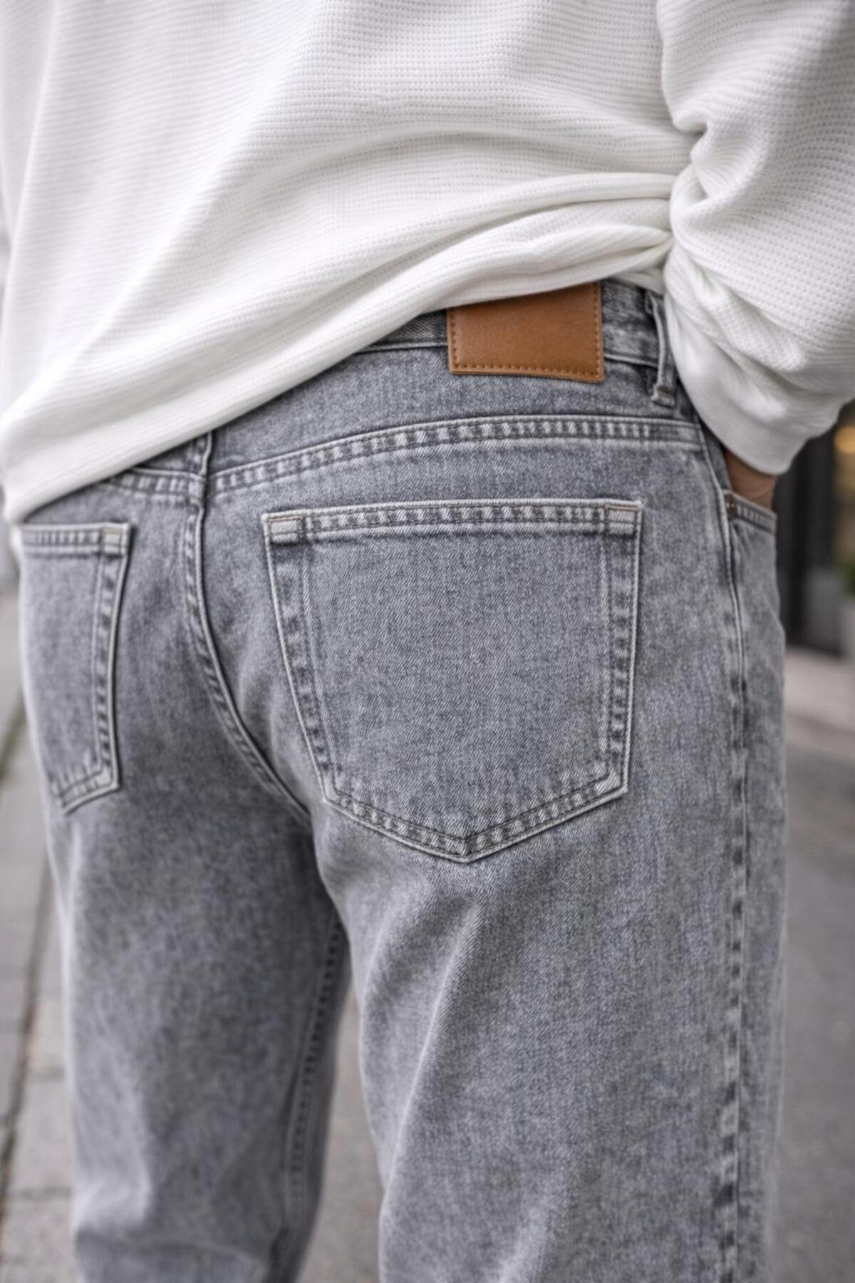 Erkek Rahat Kalıp Boyfriend Kot Pantolon
