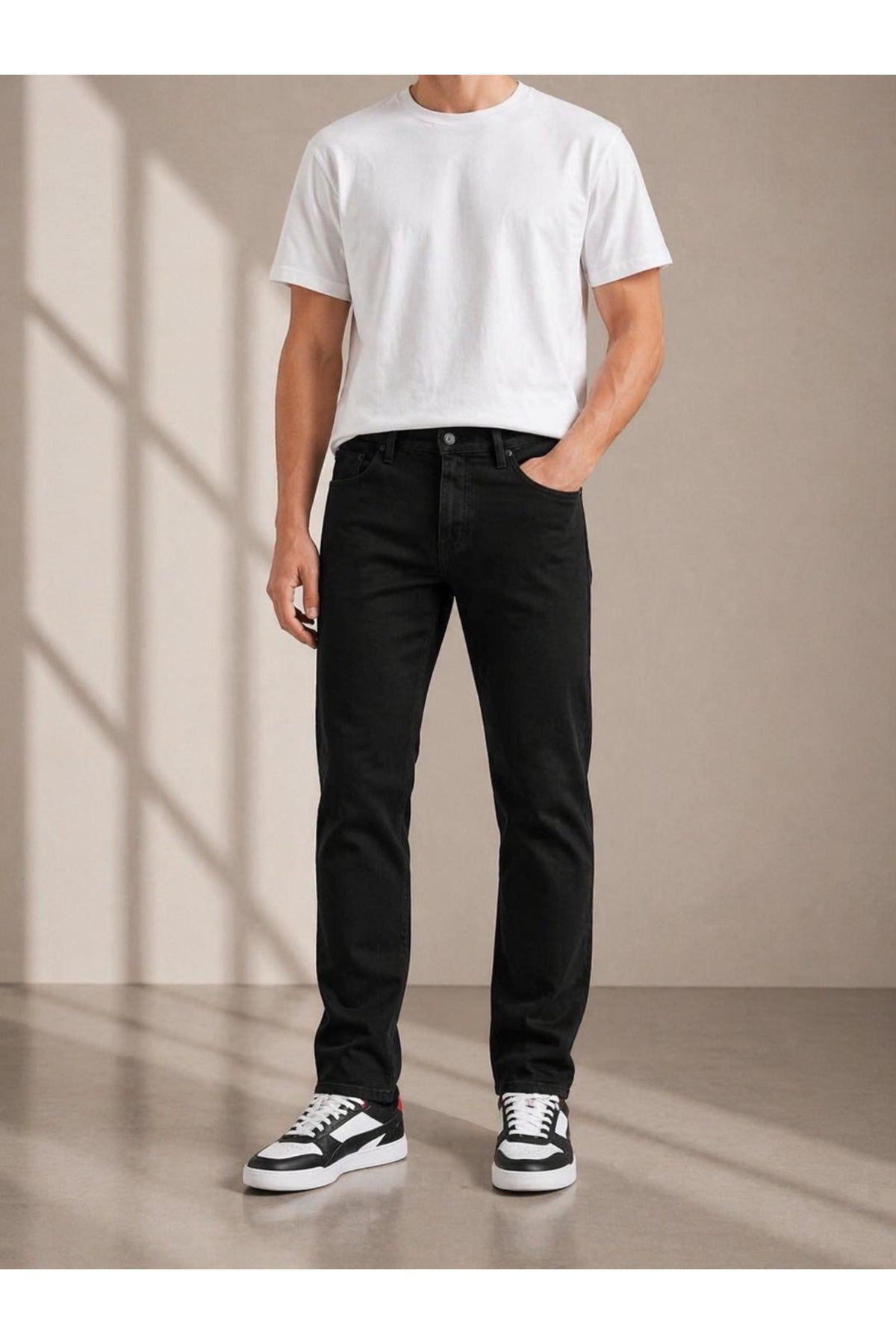 Erkek Regular Fit Standart Kesim Jean Pantolon