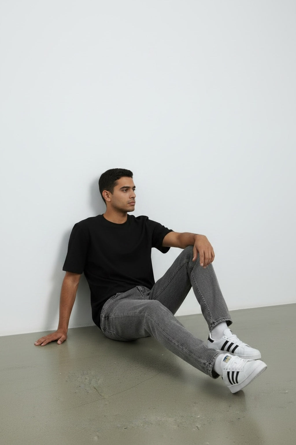 Erkek Boyfriend Kot Pantolon Rahat Kalıp Modern Kesim Günlük Şık Denim