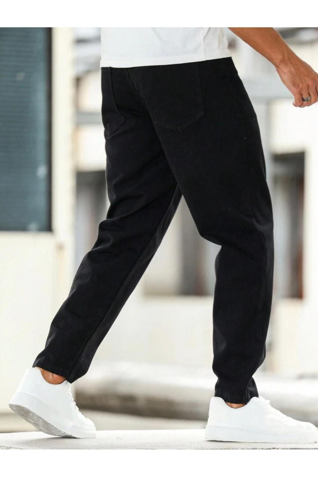 Erkek Bilek Boy Boyfriend Kalıp Jean Kot Pantolon
