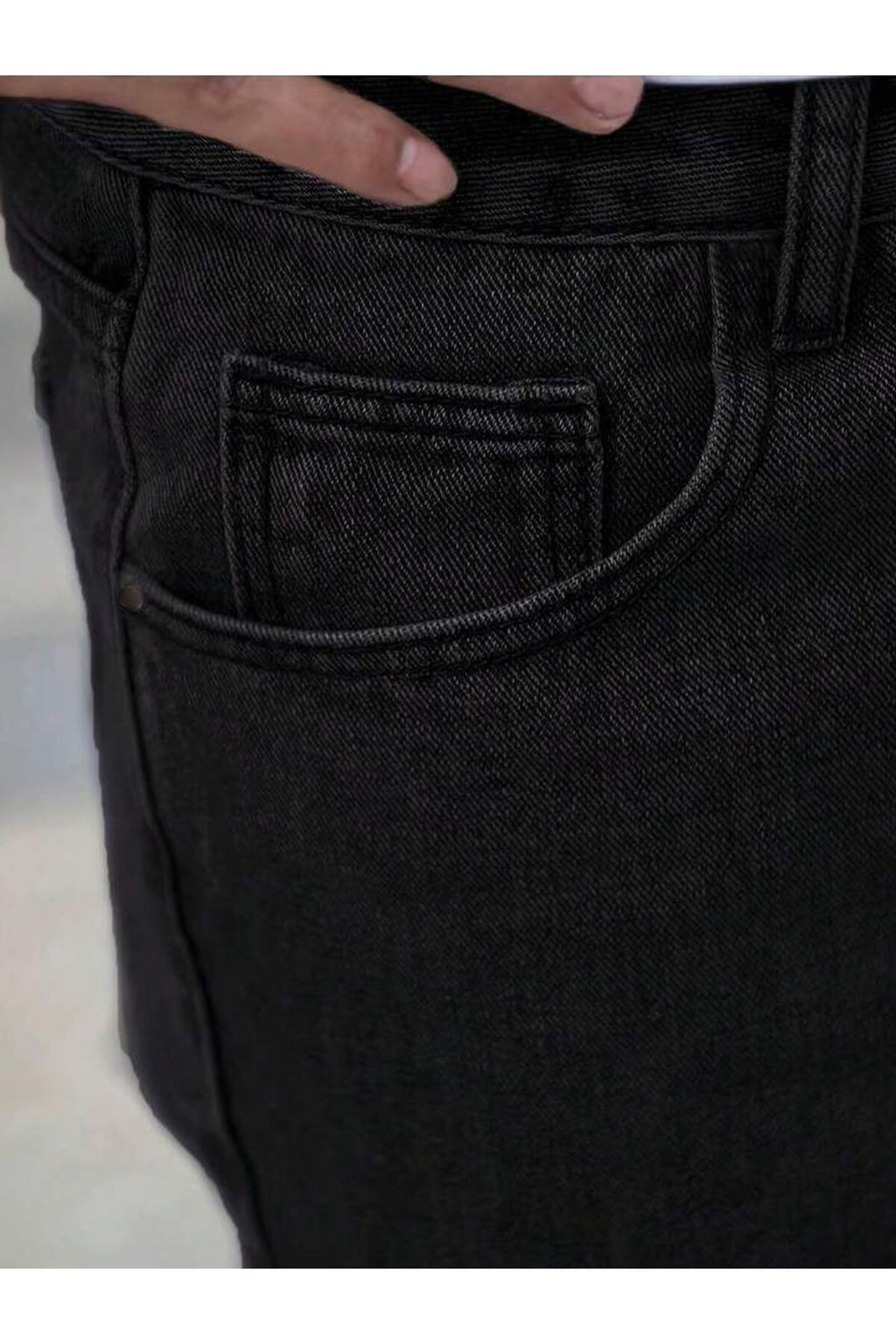 Erkek Rahat Kalıp Bilek Paça Pantolon Jean