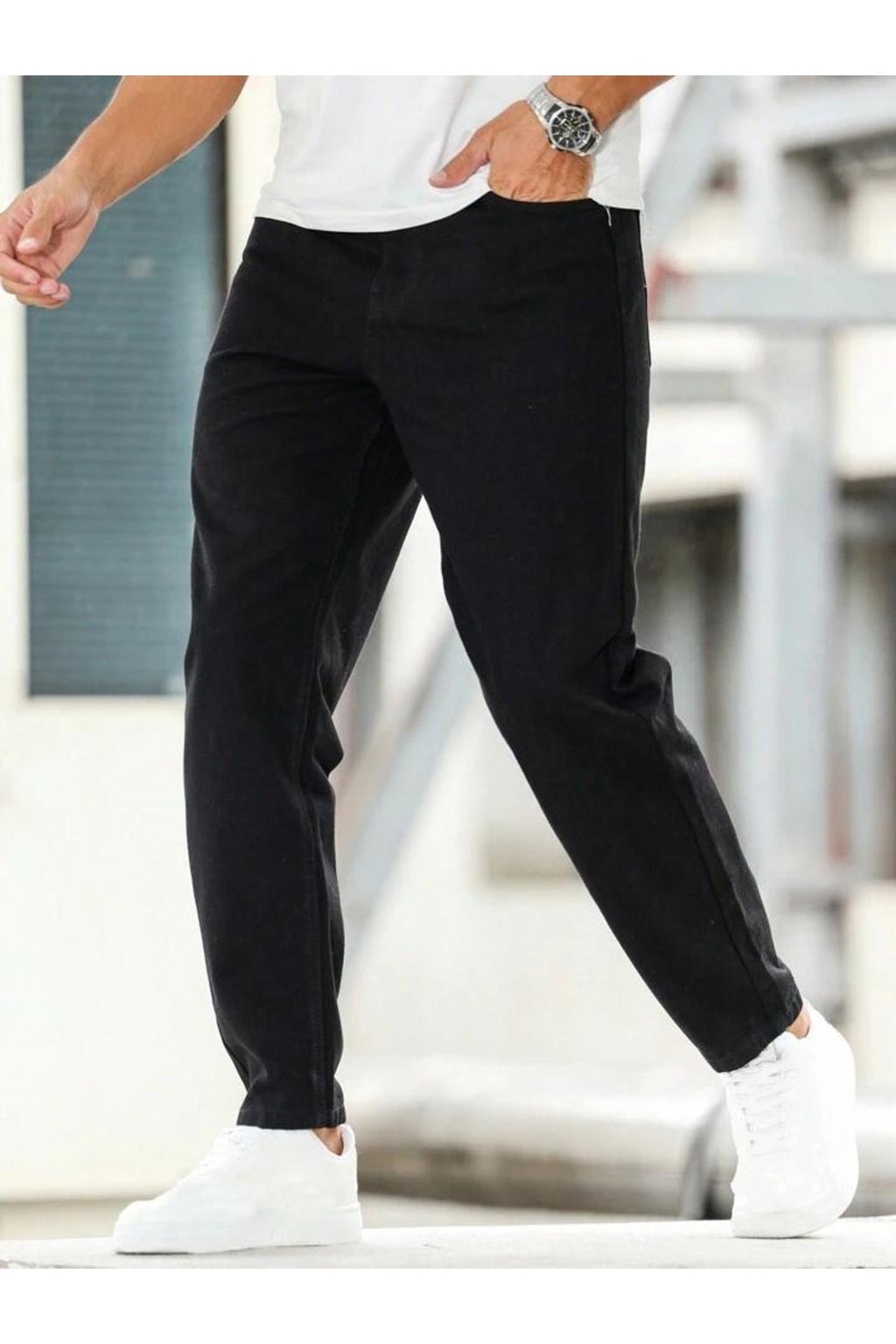 Erkek Premium Relaxed Fit Boyfriend Kalıp Jean Kot Pantolon