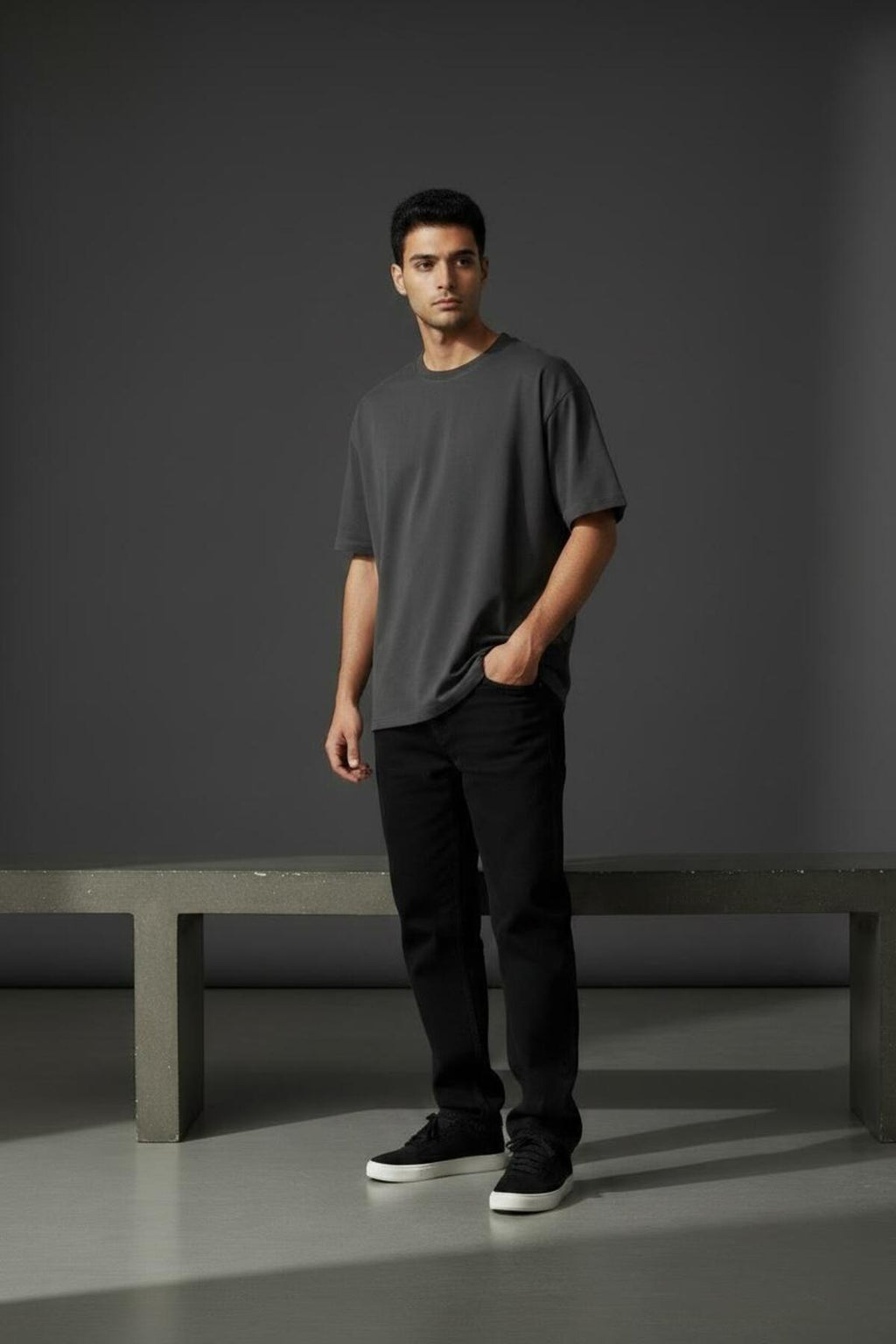 Erkek Yeni Sezon Baggy Jean Pantolon