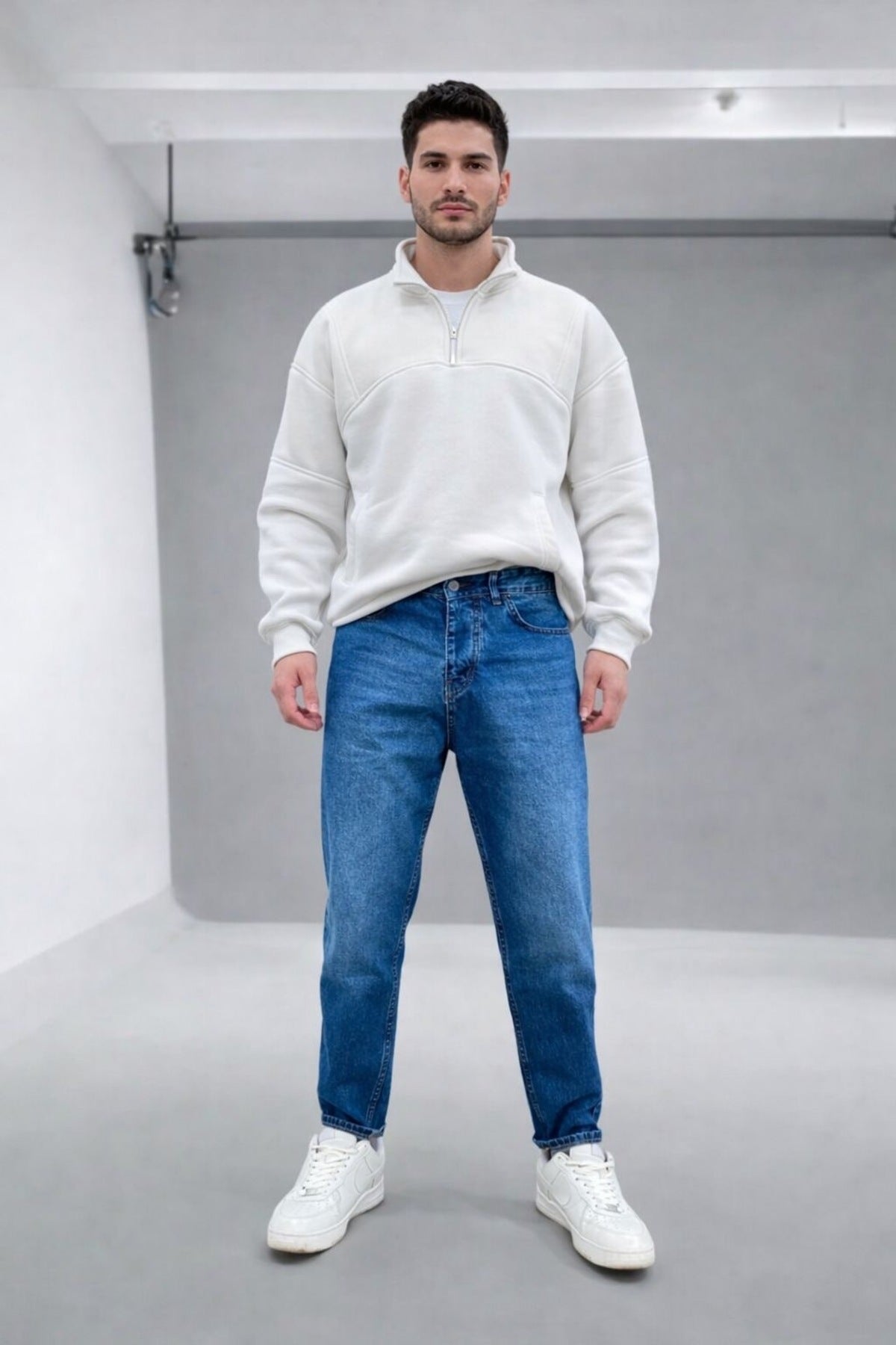 Erkek Boyfriend Kalıp Kot Pantolon bfr