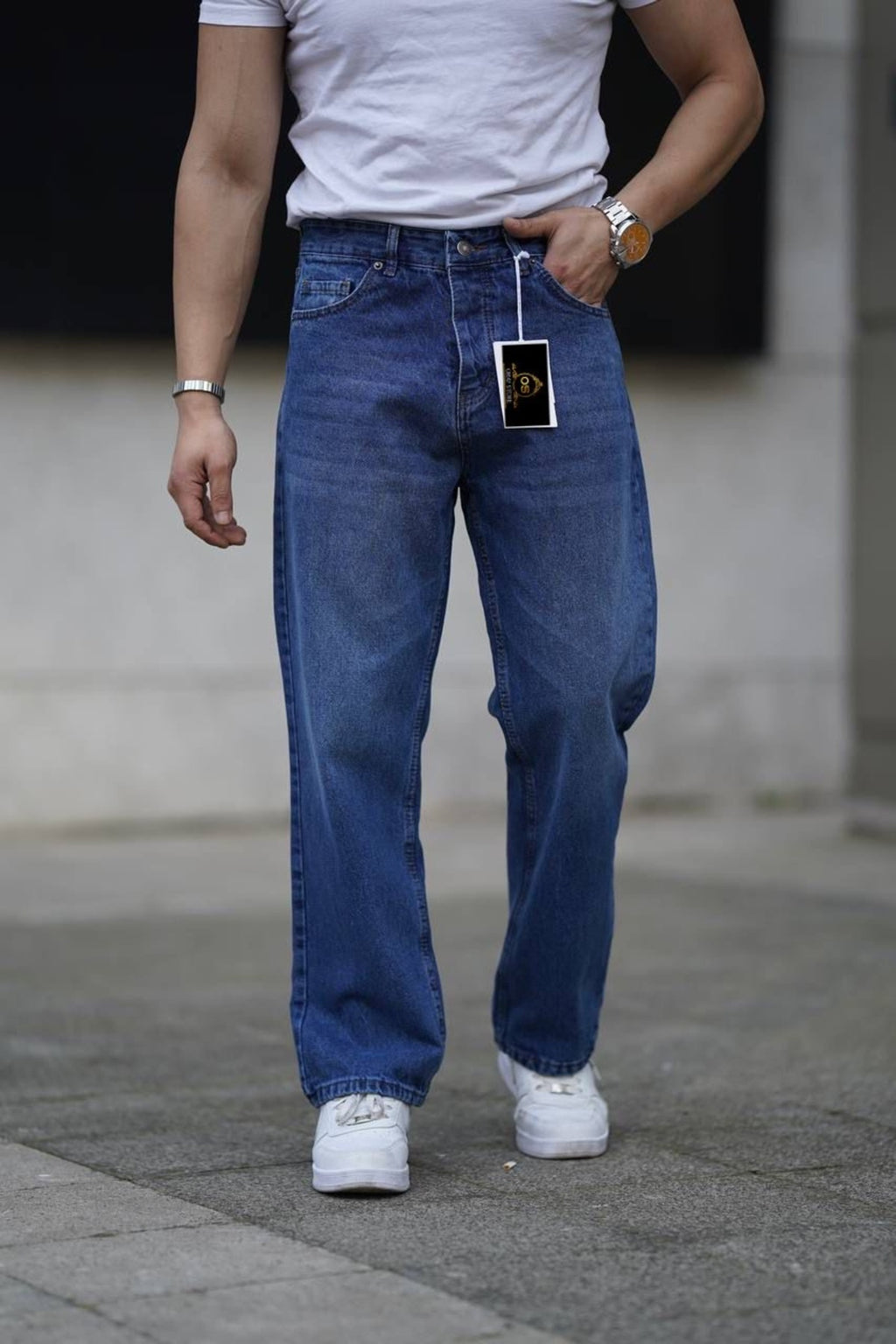 Erkek 2026 Trend Model Bol Kalıp Kot Pantolon