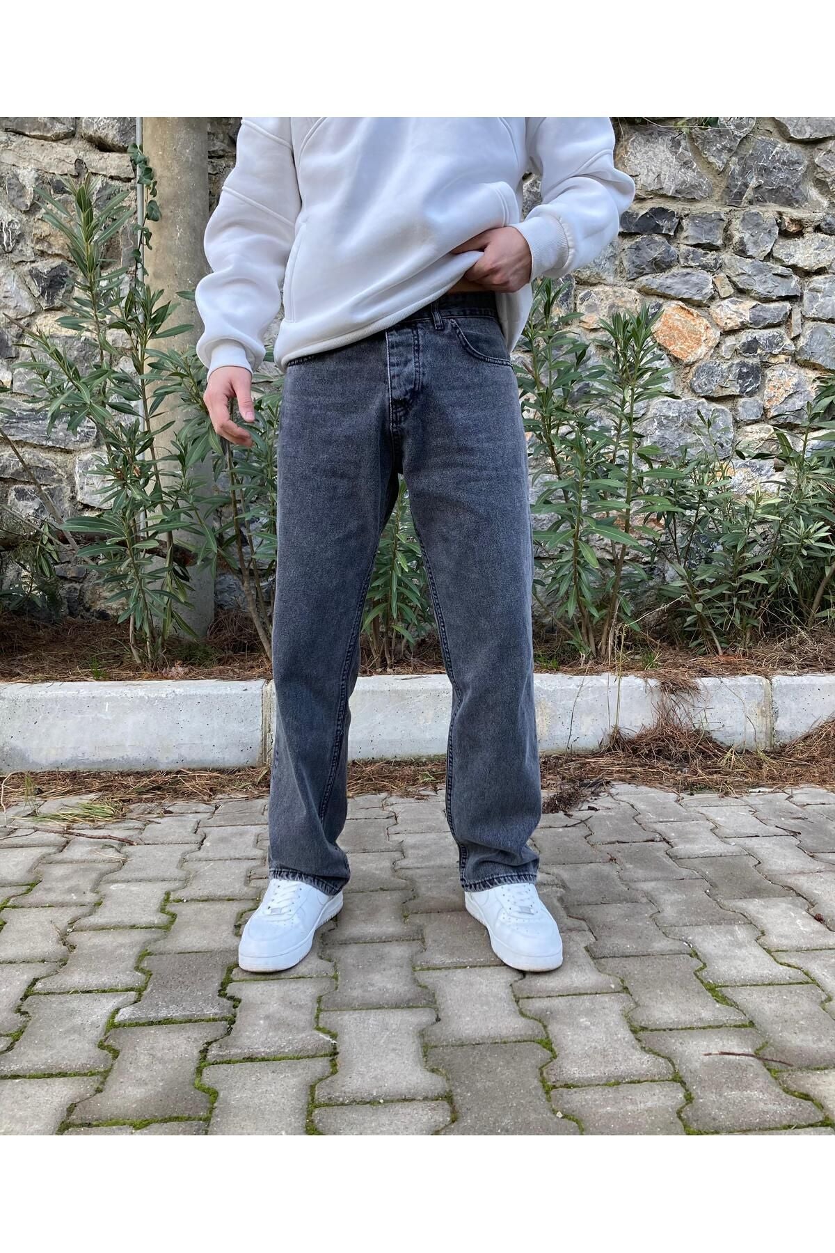 Füme Baggy Pantolon