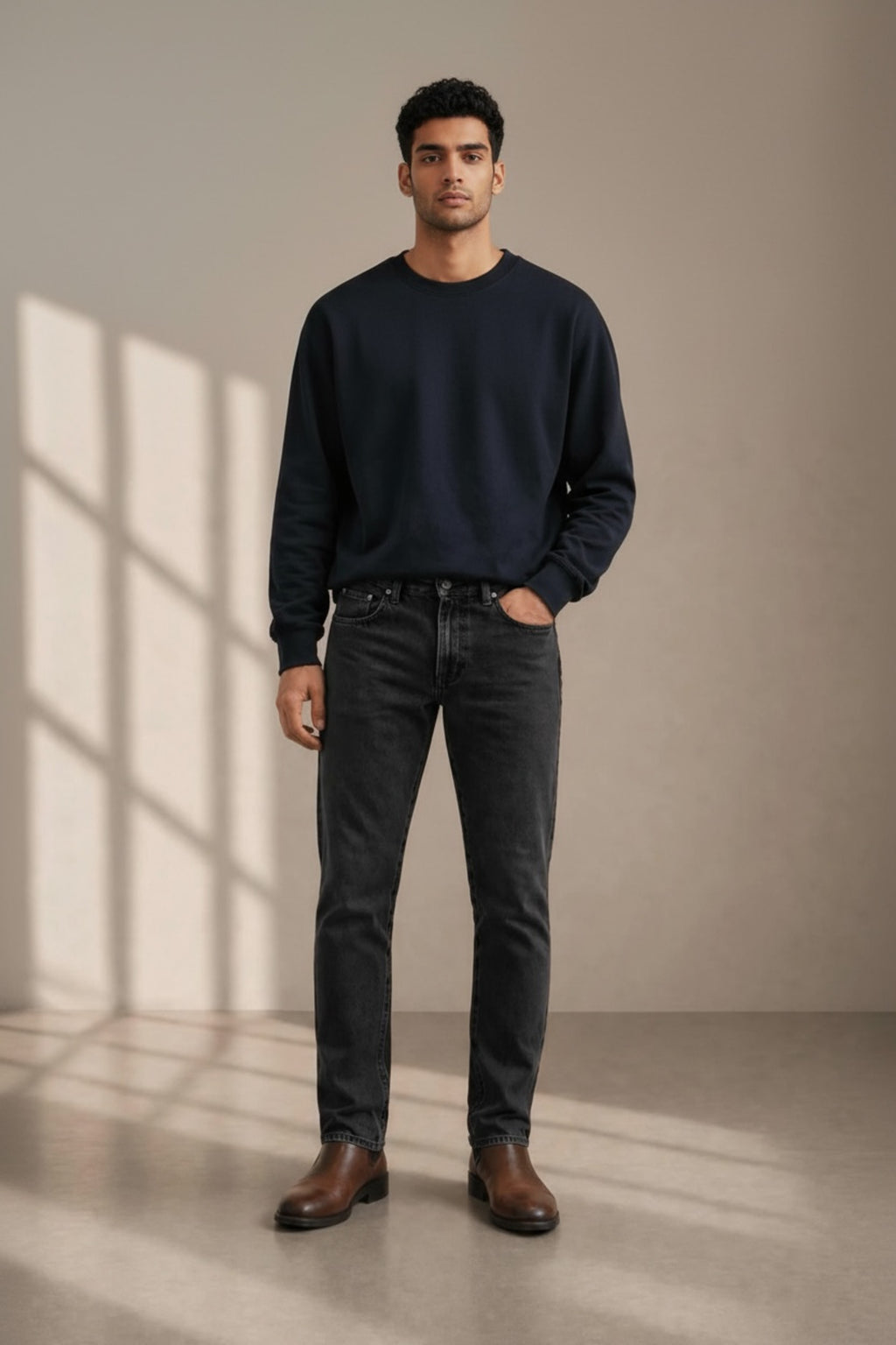 Premium Esnek Kumaş Regular Fit Erkek Jean Konforlu Şıklık