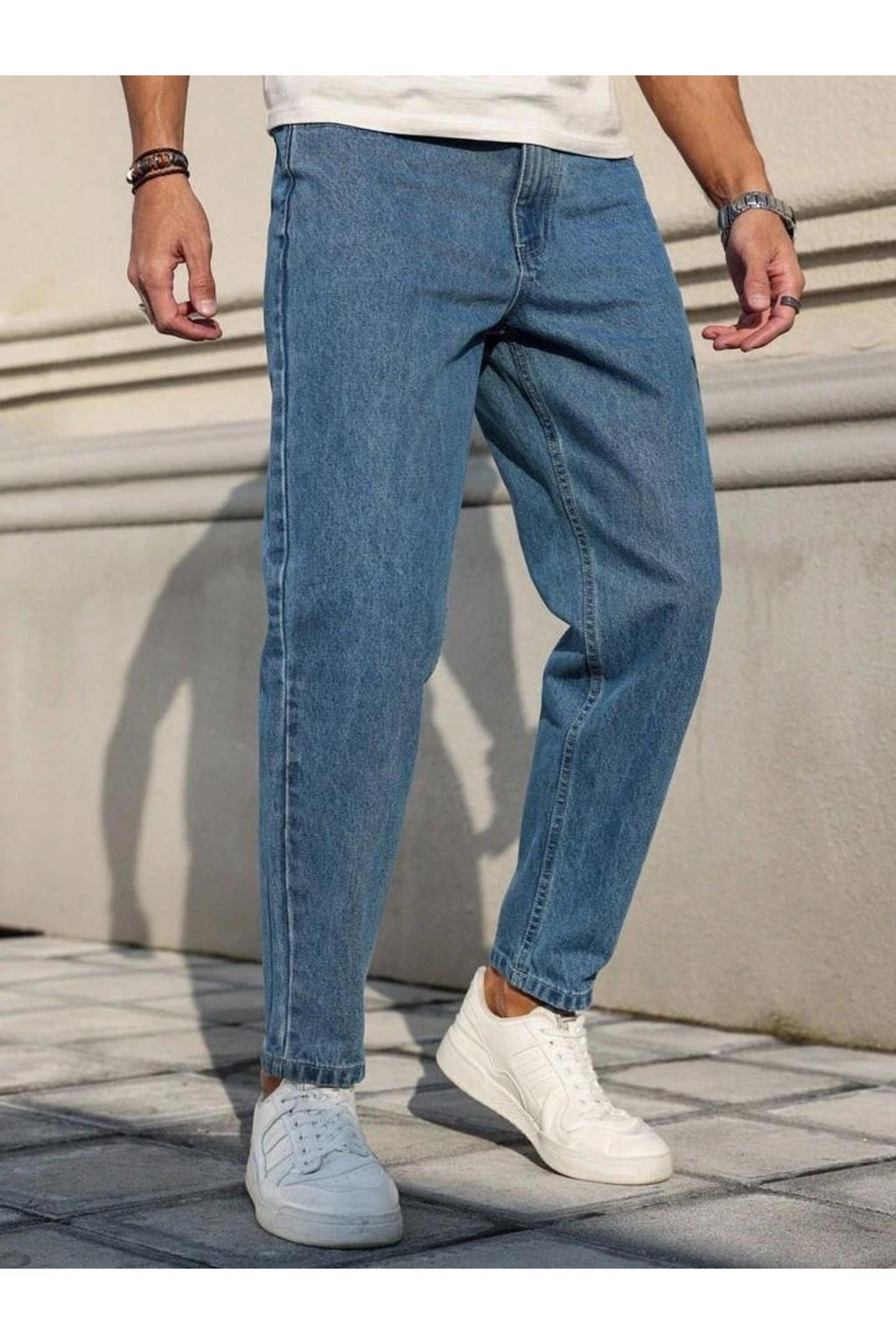 Erkek Premium Relaxed Fit Boyfriend Kalıp Jean Kot Pantolon