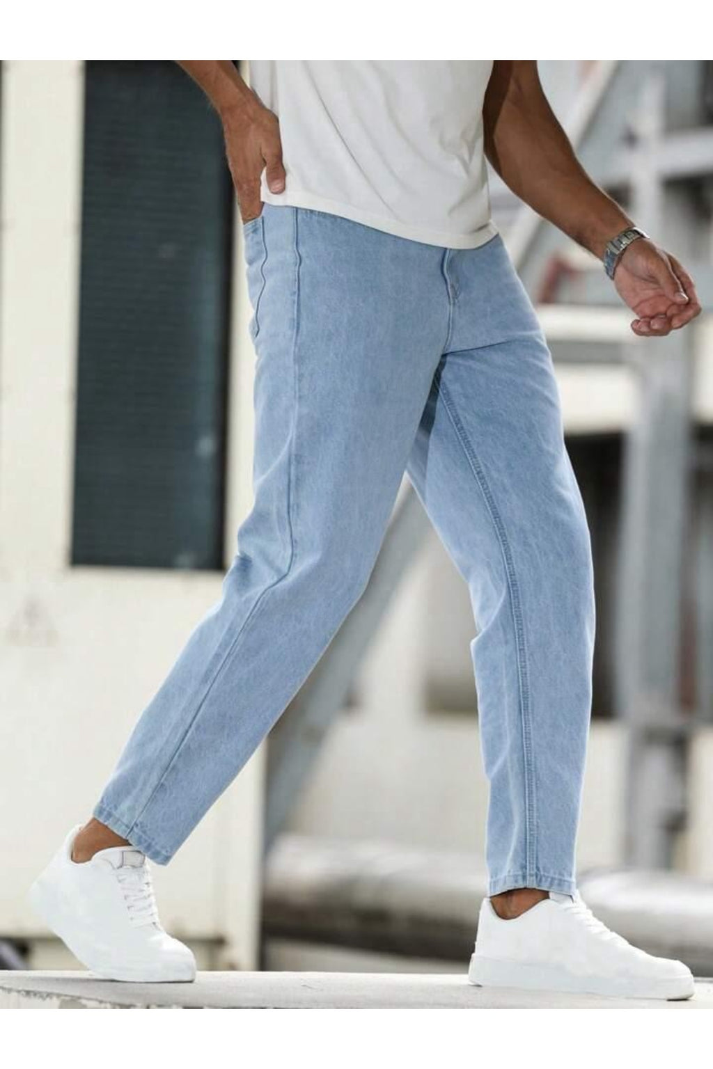 Erkek Premium Relaxed Fit Boyfriend Kalıp Jean Kot Pantolon
