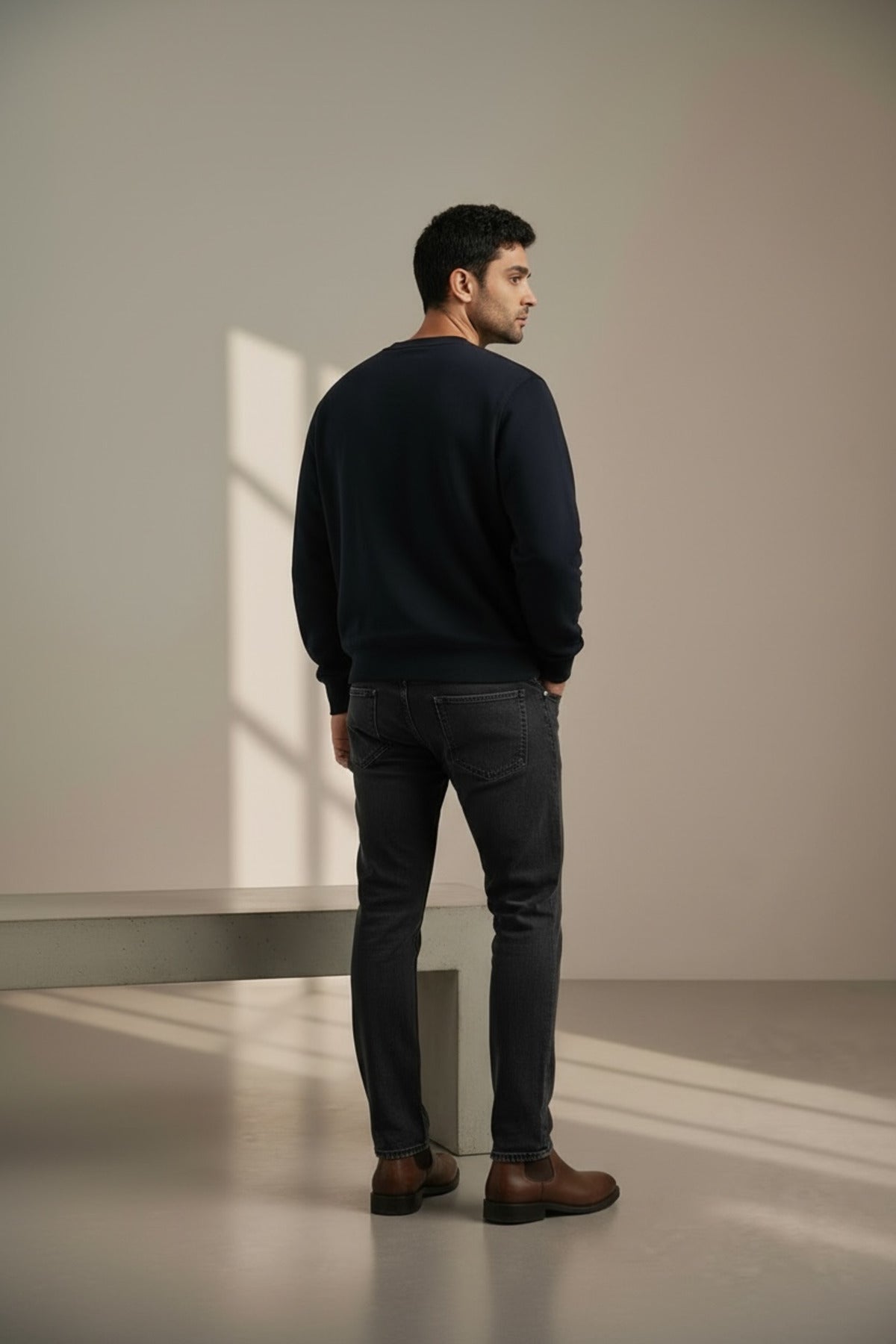Premium Esnek Kumaş Regular Fit Erkek Jean Konforlu Şıklık